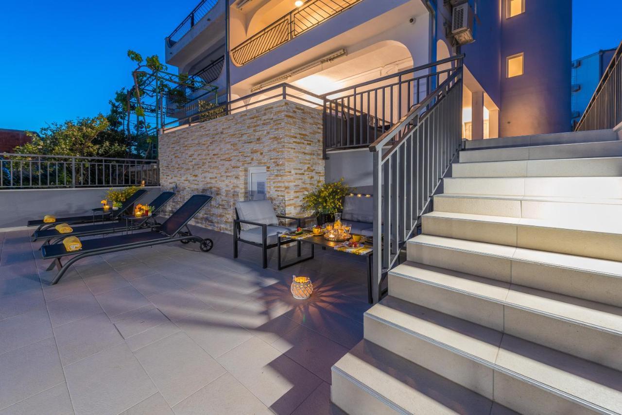 Villa Seaview With Pool - Apartment Cotton Trogir Extérieur photo